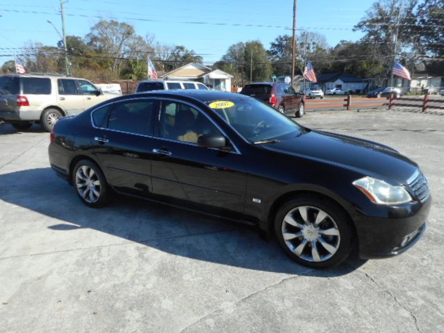 2007 BLACK INFINITI M35 BASE; SPORT (JNKAY01EX7M) , located at 1200 Cassat Avenue, Jacksonville, FL, 32205, (904) 695-1885, 30.302404, -81.731033 - Photo#2